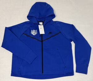 St Louis Billikens Nike Tech Logo 1/4 Zip Campus Pullover Women’s Large Blue
